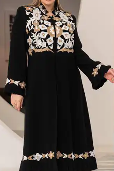 ترکیب مخمل سوزندوزی با کرپ