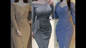 مدل‌های مجلسی با پارچه لمه دار ژورنال کلاسیک پارچه