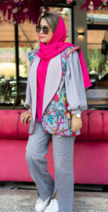 استایل تابستانی با پارچه نخی باتیک