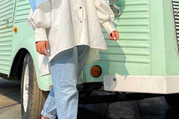 Short-closed-front-coat-with-mom-style-pants