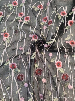 تور گلدوزی طرح بهار