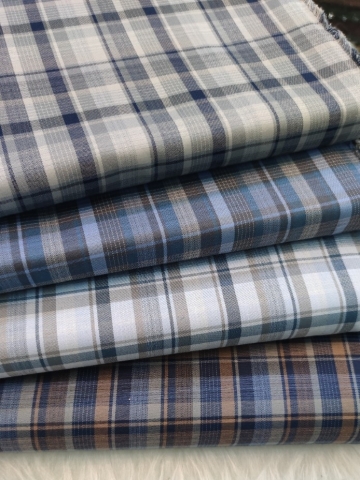 پارچه تترون چهارخانه